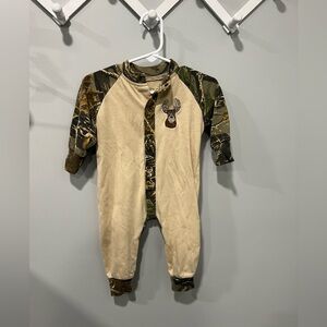 Cabela's deer and Camouflage One Piece